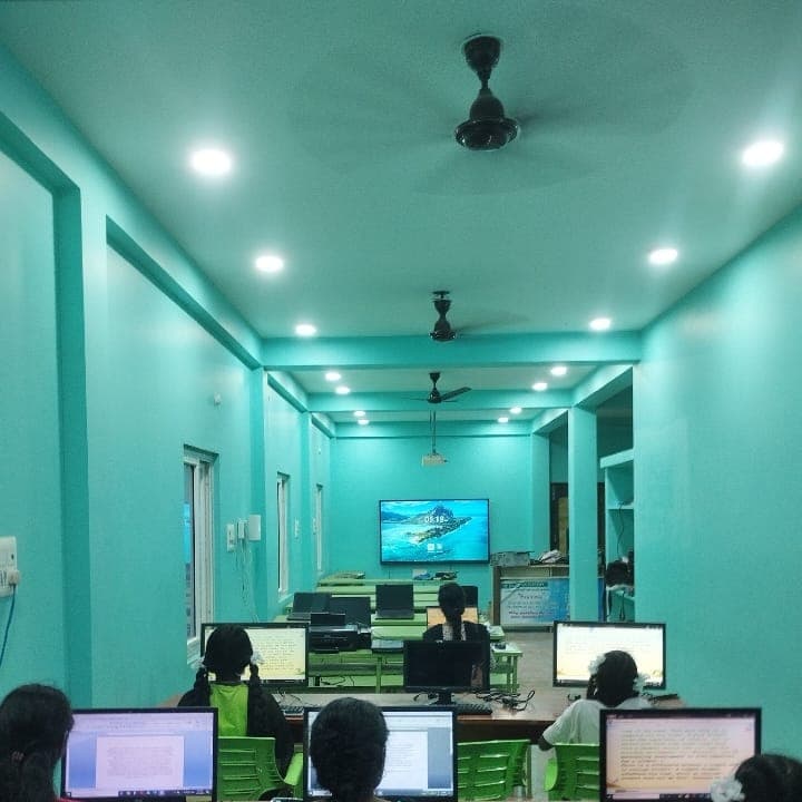 Creative Computer Education campus — students at TNGTE-approved COA training